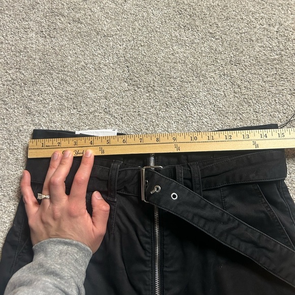 NWT JOE'S Jeans Calypso Paperbag Hi-Rise Tapered Ankle Jeans Black - Picture 5 of 9